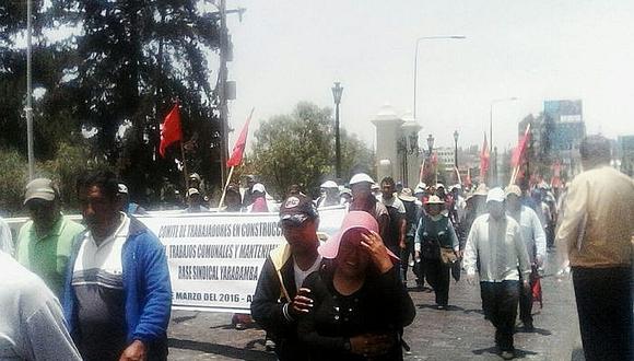 Tres horas de marcha en contra del indulto a Alberto Fujimori