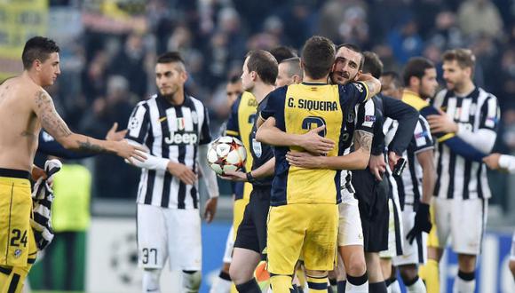 Champions League: Juventus igualó Atlético de Madrid y clasificó a octavos