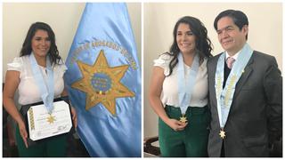 Lady Guillén recibió su colegiatura de parte del Colegio de Abogados de Lima (FOTOS)