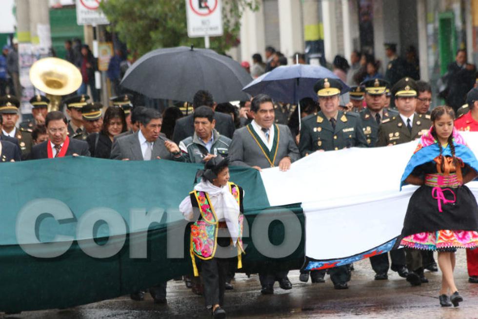 Huancayo celebra 192 años de denominación como "Ciudad Incontrastable"