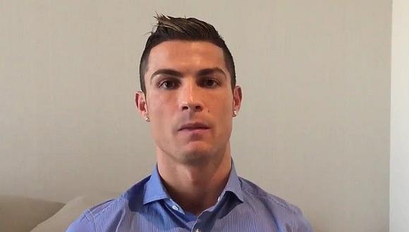 Cristiano Ronaldo y su mensaje para los niños de Siria (VIDEO)