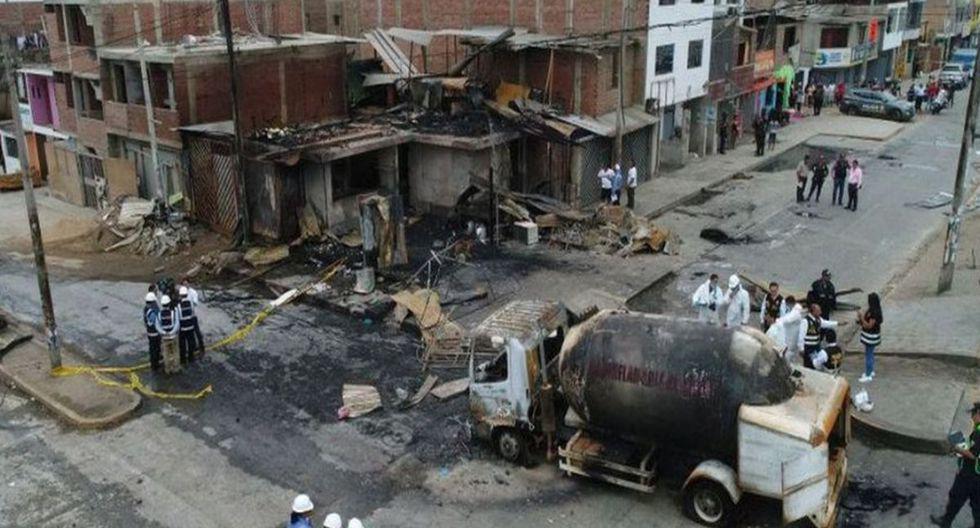 Tragedia en Villa El Salvador aumenta a 34 la cifra de fallecidos por