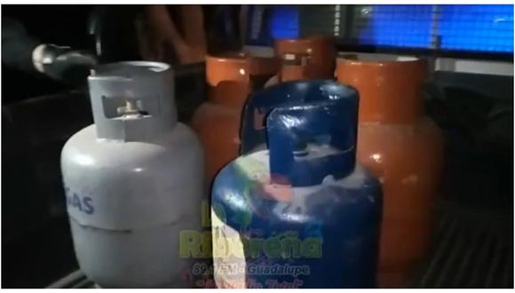 ​Recuperan cinco balones de gas y mototaxi en Guadalupe