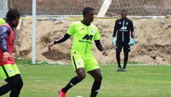 El futbolista colombiano Johan Arango es el hombre gol de Binacional. (Foto: Prensa Binacional)