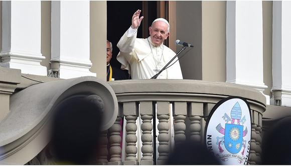 Papa Francisco: "Gracias por rezar para que esta visita sea una bendición para el pueblo peruano"