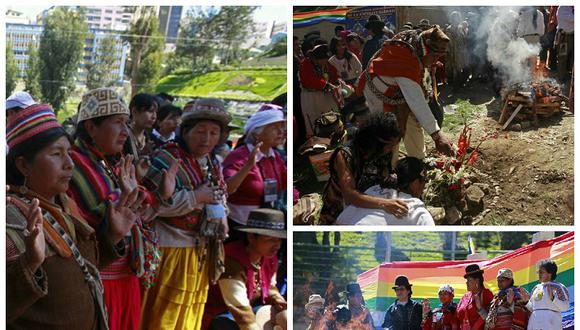 Indígenas invocan "espíritu" del mar en apoyo a demanda de Bolivia ante Chile