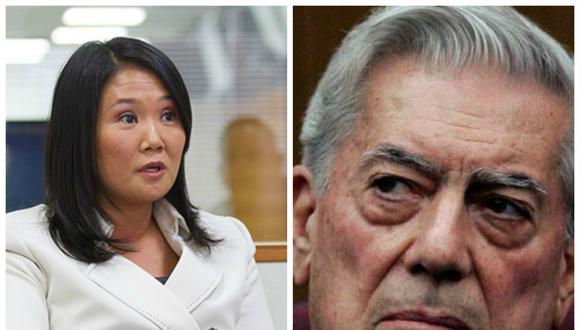 Keiko Fujimori reta a Vargas Llosa para el 2016