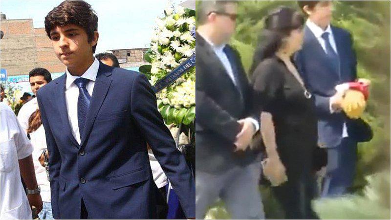 Alan García: Federico Danton García recibió banda presidencial en funeral de su padre 