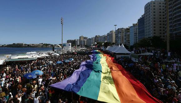 Miles de brasileños celebraron la  marcha del Orgullo Gay