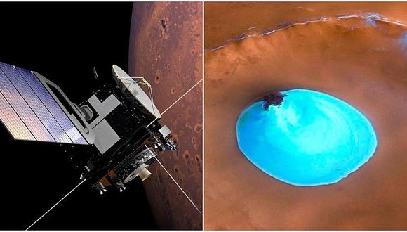 Descubren un enorme lago de agua líquida en Marte (VIDEO)
