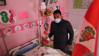 En hospital materno infantil nace Mía Catalina, la bebé del Bicentenario