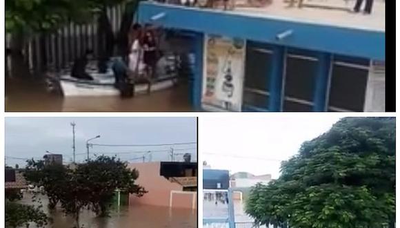 Áncash: el rescate de pacientes atrapados en hospital tras inundaciones (FOTOS Y VIDEOS)