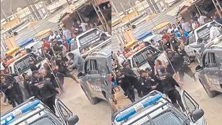 Sullana: Contrabandistas se enfrentan a golpes con policías