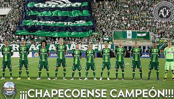 ​Chapecoense anuncia un partido amistoso contra el campeón brasileño Palmeiras