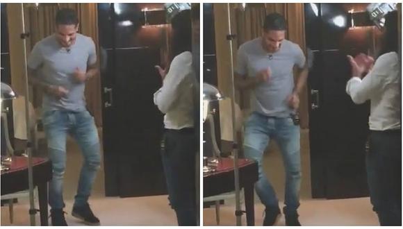 ​Paolo Guerrero sorprende al bailar samba durante entrevista (VIDEO)