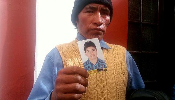 Familiares del joven desaparecido en el valle del Colca piden ayuda de la Policía