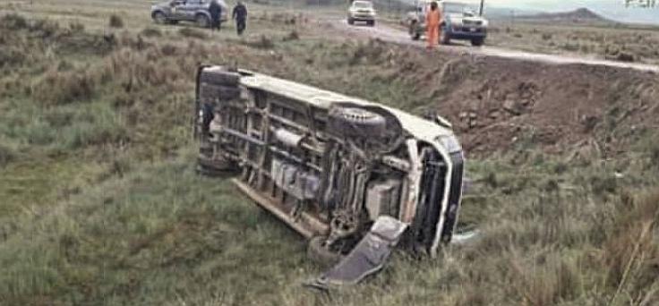 Accidente de tránsito en la vía Putina -Muñani deja cuatro heridos