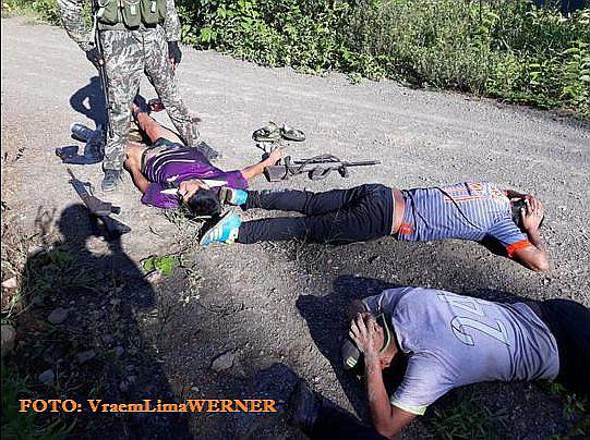 Luego de balacera, detienen a cuatro presuntos narcotraficantes armados 