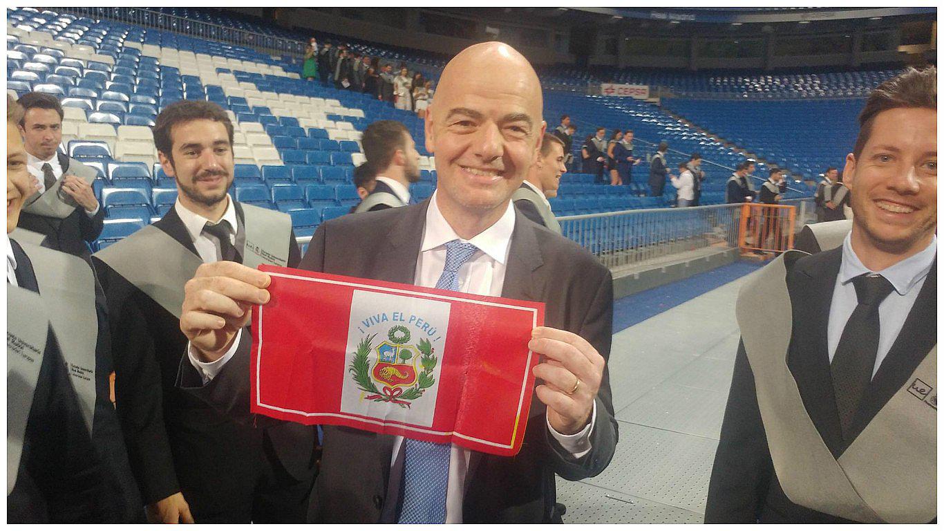 Gianni Infantino al Perú: "No se den por vencidos en estas eliminatorias, aún siguen con vida"