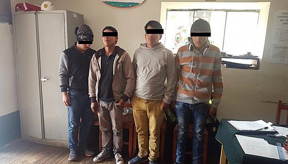Caen cuatro acusados de ultrajar a menor de edad en Cusco