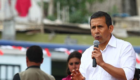 Ollanta Humala respalda denuncia a Alfredo Crespo y al Movadef
