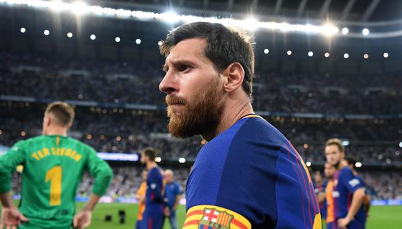Joan Laporta, presidente de Barcelona, buscará que Lionel Messi continúe en el club. (Foto: AFP)