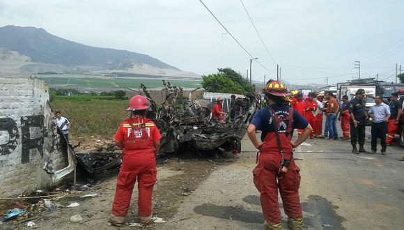 Trujillo: A 20 se elevan las víctimas de fatídico accidente en Moche