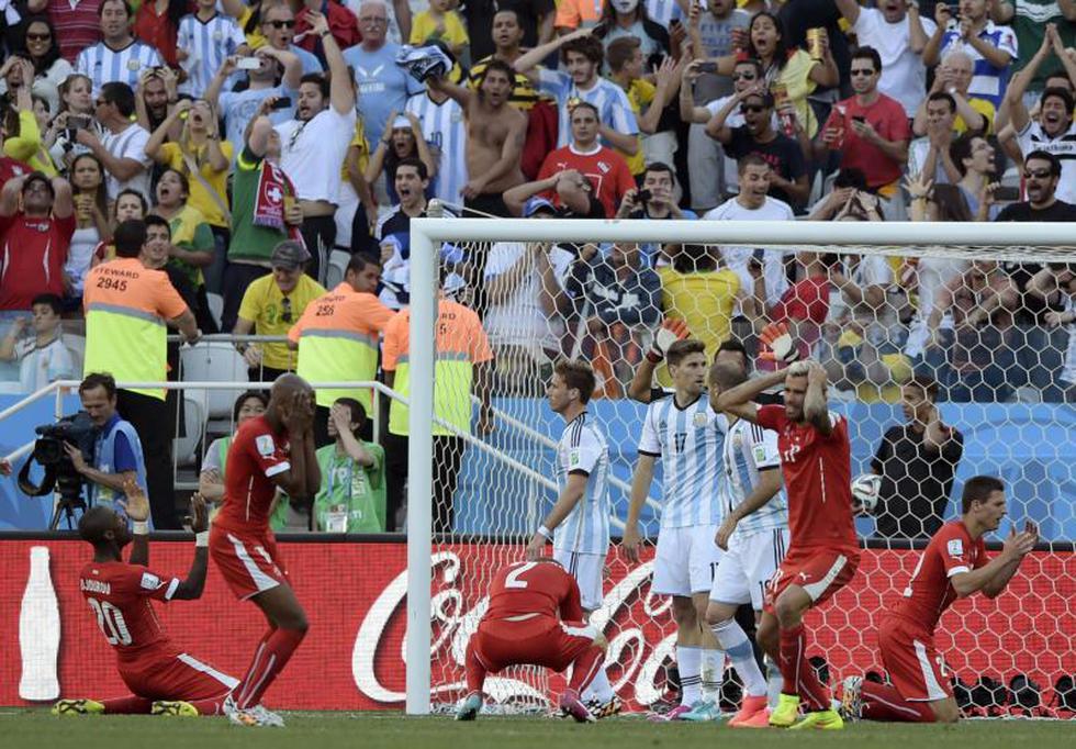 Brasil 2014: Los mejores momentos del partido Argentina - Suiza (FOTOS)