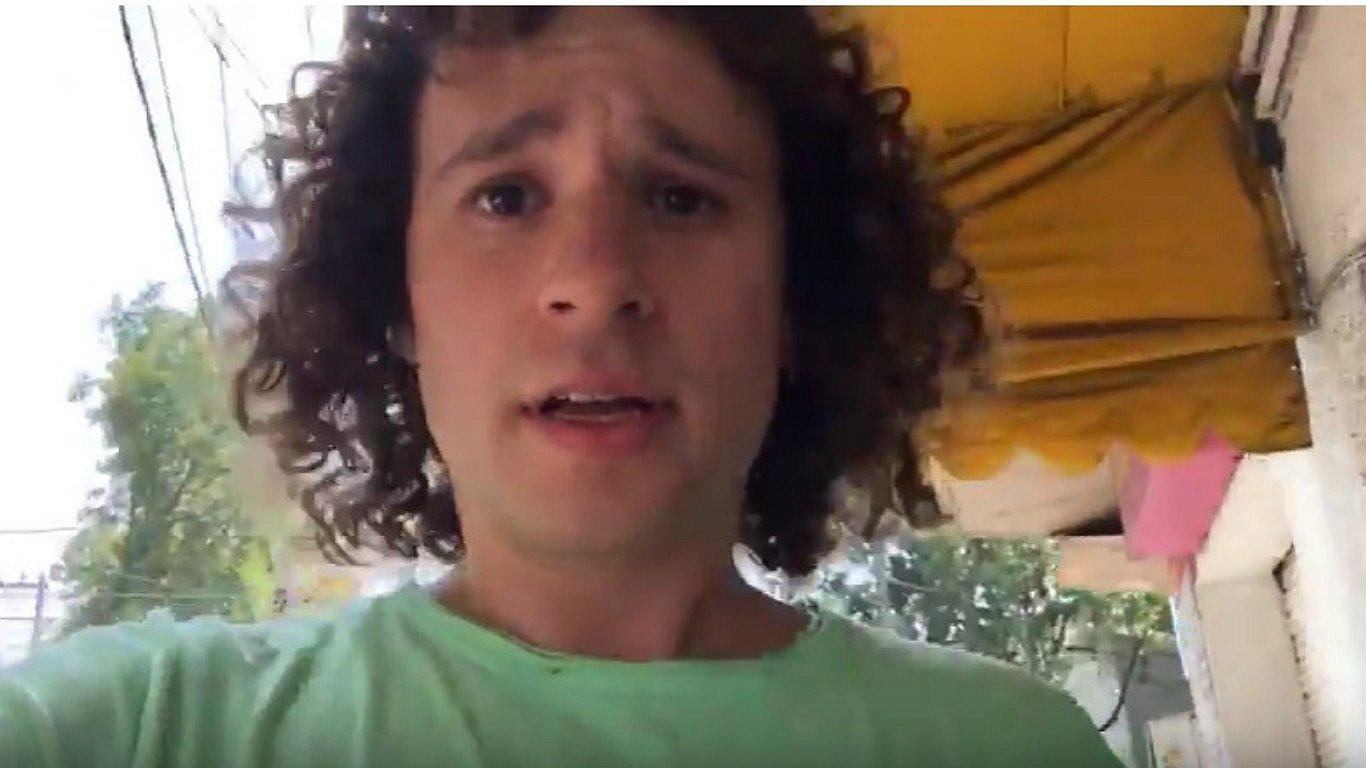 ​Terremoto en México: así fue el reporte en vivo de popular YouTuber 