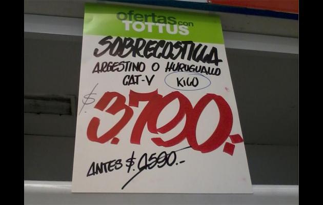 Luego de "Peneton" llegó el error de "sobrecostilla argestina o hurugualla"