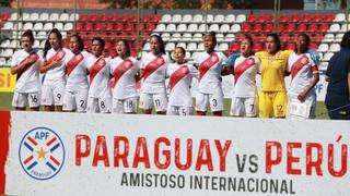 Selección femenina no pudo con Paraguay y perdió en su segundo amistoso