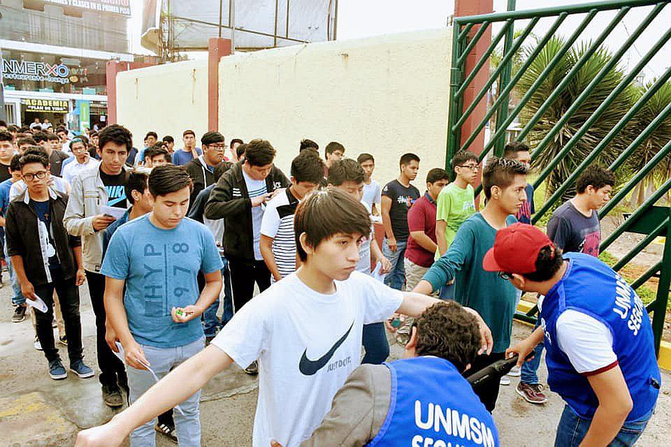 Resultados del examen de admisión de la Universidad San Marcos 2019-II