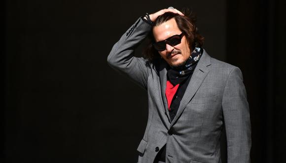 Johnny Depp denunció a diario The Sun por llamarlo "maltratador de esposas" en nota sobre supuesta agresión a Amber Heard.  (Foto: AFP)