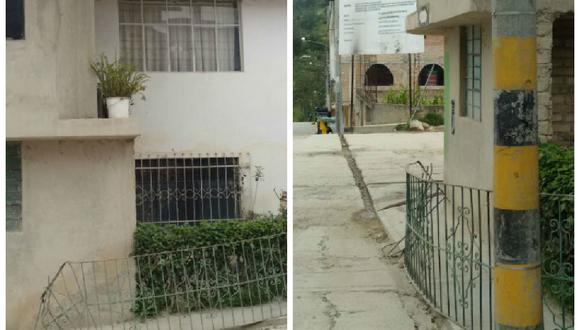 ​Desde WhatsApp: Vecinos cercan la vereda de su casa pese a ser espacio público