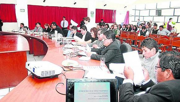 Cinco regidores de la Municipalidad de Arequipa piden licencia para postular