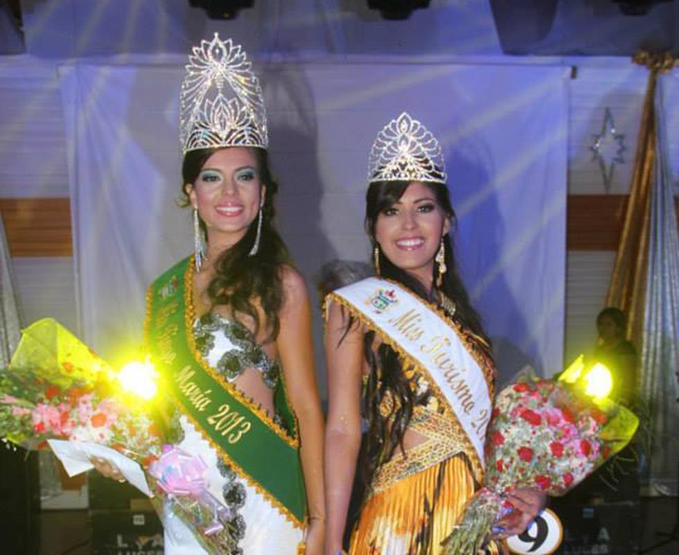 Graciela Muñoz es coronada Miss Tingo María 2013