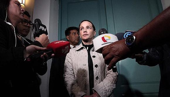 Luciana León pide ser suspendida del Apra "para no poner en duda la imagen del partido"