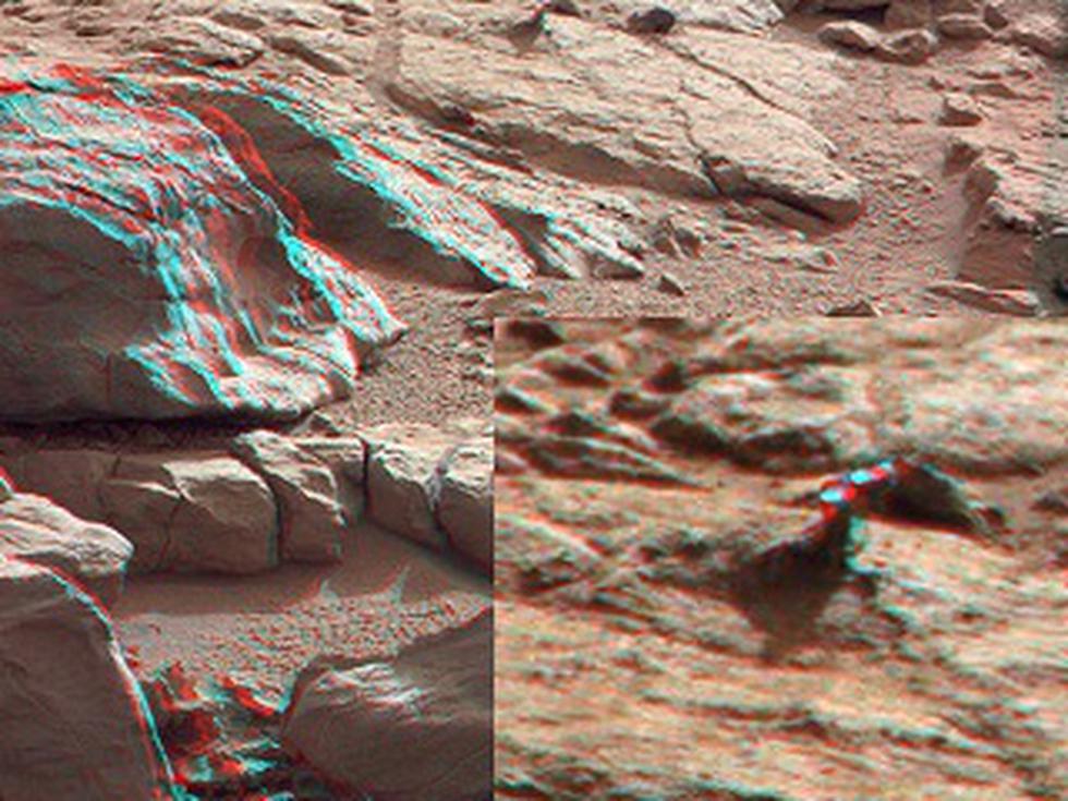 Curiosity encuentra objeto metálico en Marte