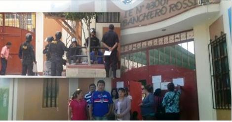 Directora de colegio se atrinchera para no dejar encargatura