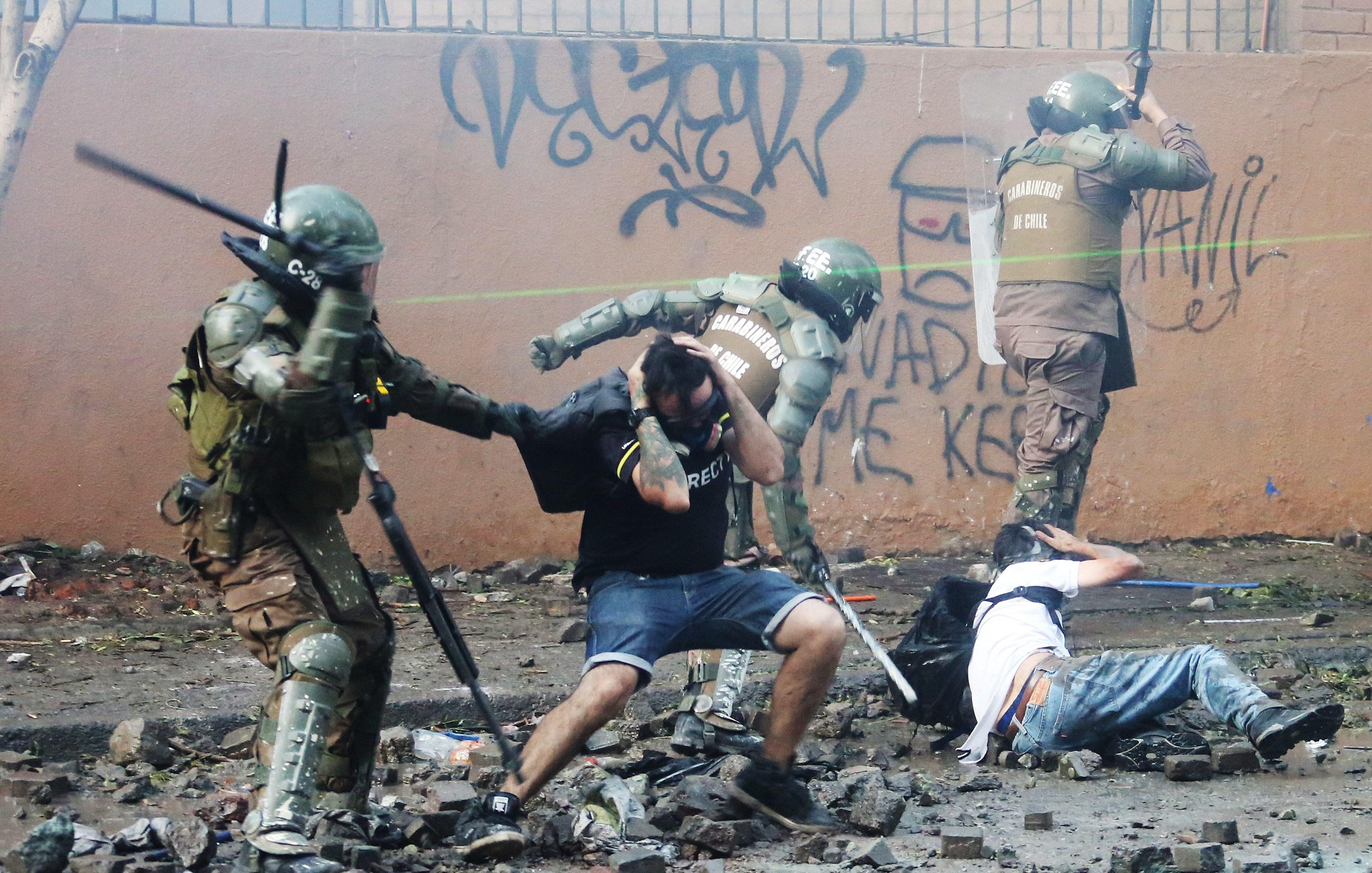 ONU denunció alto número de violaciones de derechos humanos en represión de protestas en Chile. (Foto: EFE)