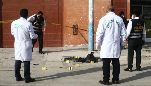Crimen en el Callao.  Robert Castillo fue asesinado. Fotos: César Bueno / @photo.gec