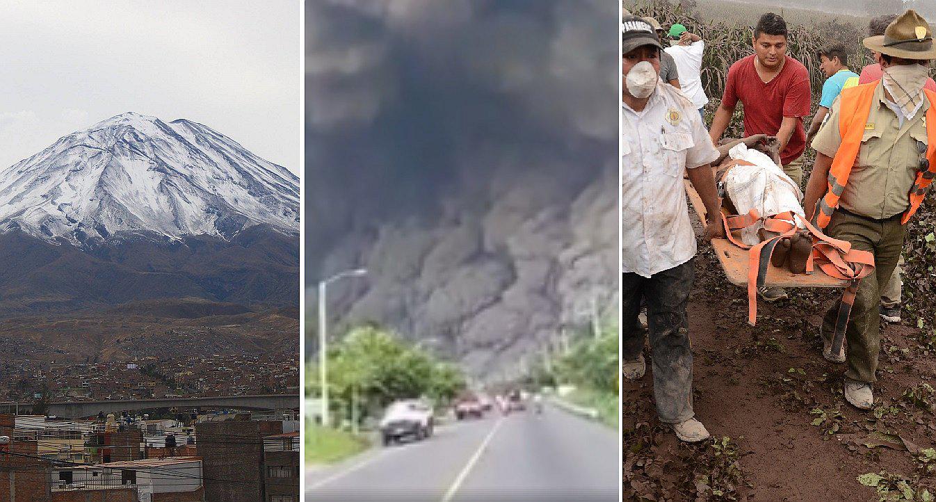 Escenario de erupción del Misti en Arequipa sería similar al Volcán de Fuego en Guatemala