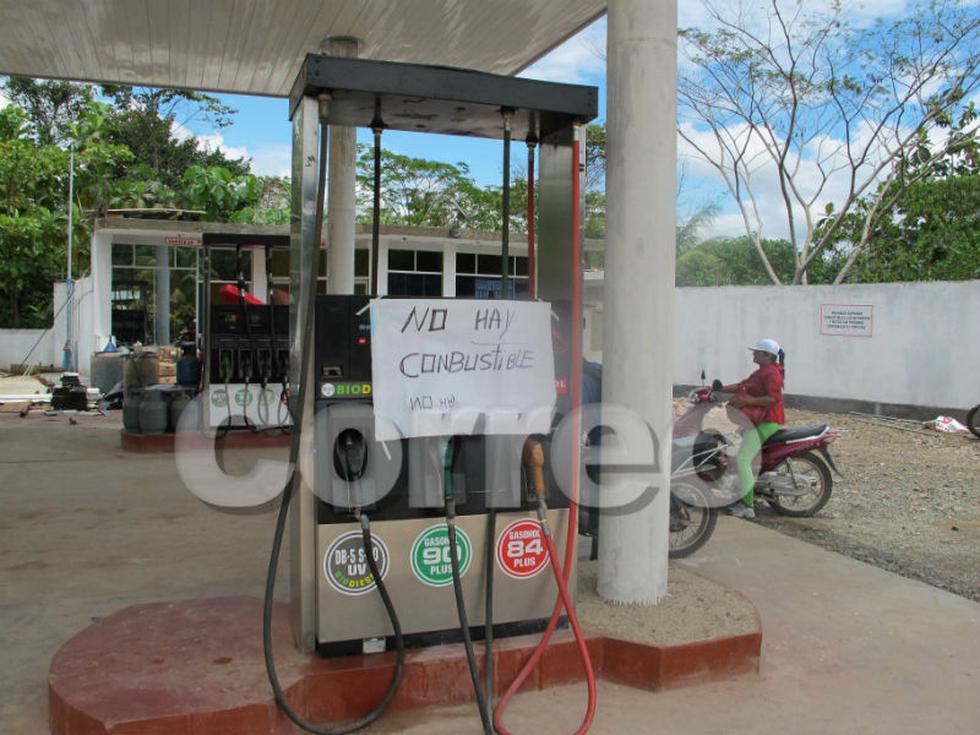Satipo: Grifos paralizan y dejan sin combustible a transportistas (Fotos)