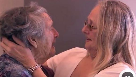 Le quitaron a su hija cuando nació y la conoció 69 años después (FOTOS)