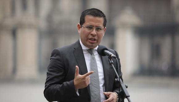 Benji Espinoza cuestionó al Congreso. (Foto: GEC)