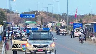 La Policía vigila la frontera con Ecuador para evitar la fuga de “Los Dinámicos del Centro”