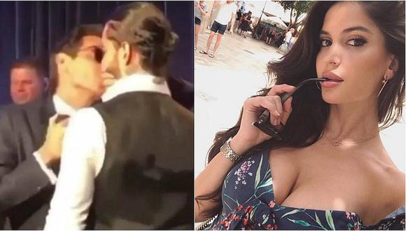 La reacción de la novia de Maluma al ver que Marc Anthony besó a colombiano (VIDEO)