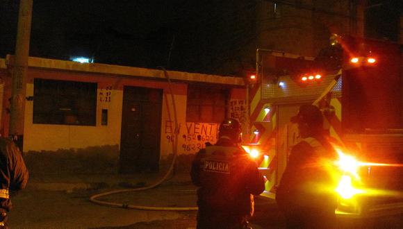 Fogata por Noche de San Juan ocasiona incendio en vivienda en toque de queda