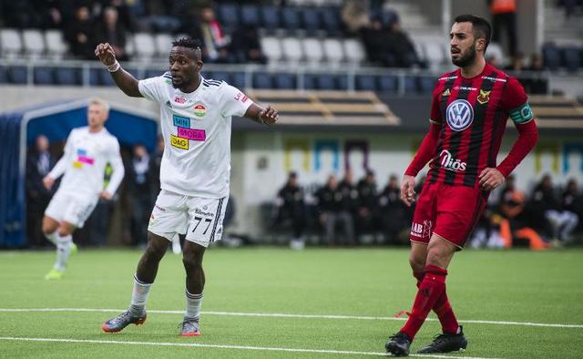 16. Mohamed Buya Turay	/ Djurgarden - 15 goles (22.5 puntos). (Foto: AFP)