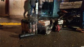 Taller clandestino de pirotécnicos explota por sexta vez y provoca incendio en vivienda (VIDEO)